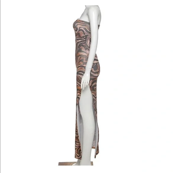 Printed Dress - Picture 3 of 3